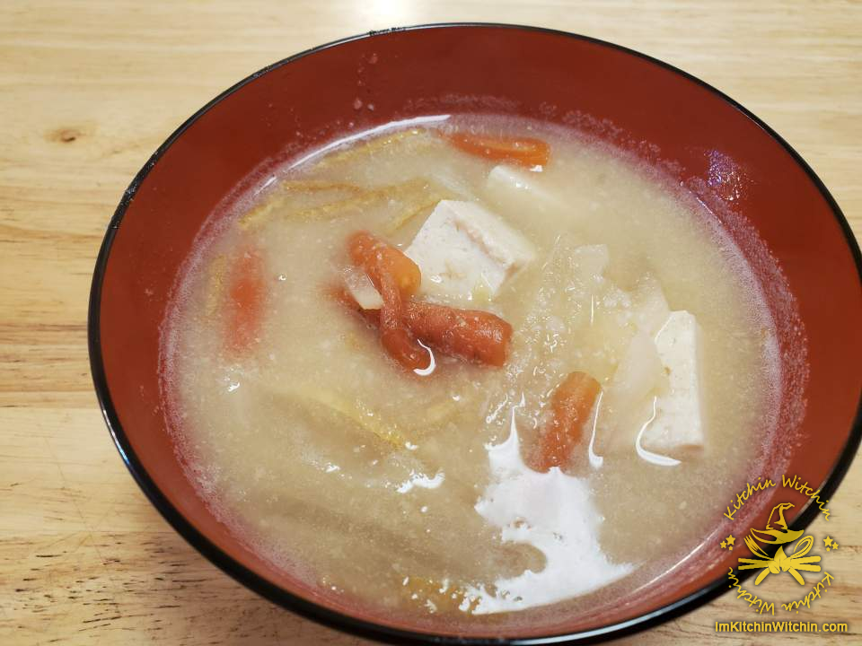 New Year Soup Image / 白みそお雑煮 画像